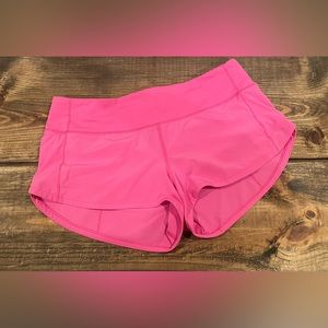 LULULEMON 2.5 in speed up shorts - Ripened raspberry